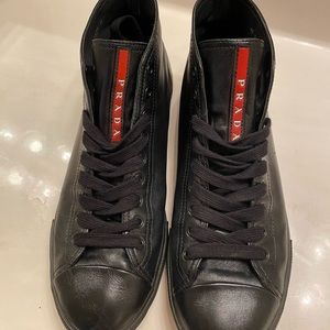 Prada black shoes